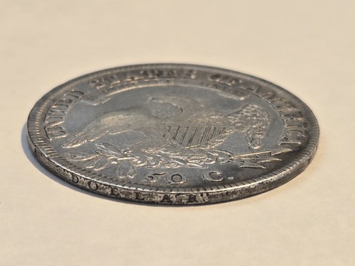 1810 Capped Bust Half Dollar Historic Era Coin Ungraded Very Nice Coin - Picture 8 of 12