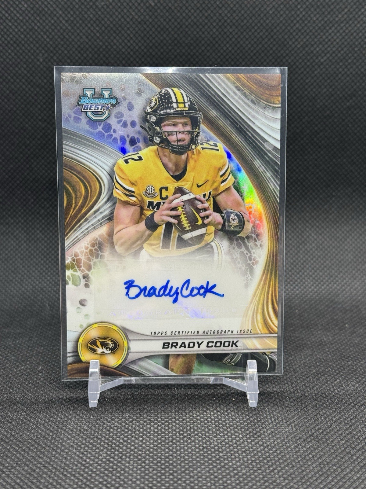 2024 Bowman's Best University Best of 2024 Auto Brady Cook #BOA-BC