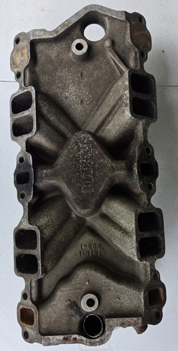 Vintage Holley Small Block Chevy Street Dominator Aluminum Intake Manifold - Picture 8 of 13