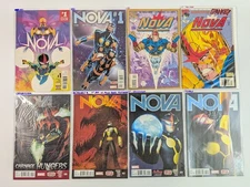 Lot of 8 - Nova Volume 2, 5, 6, 7,  Mixed Comic Bundle - 2015 Marvel Comics
