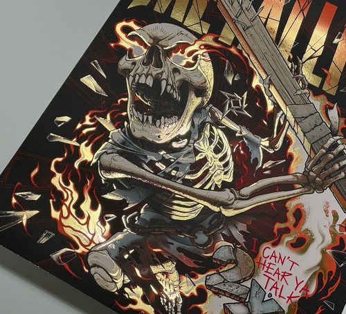 Póster Metallica 2X4 CARGA Álbum Serigrafía #’d X/110 Oficial Lámina de Oro Agotado - Imagen 5 de 22