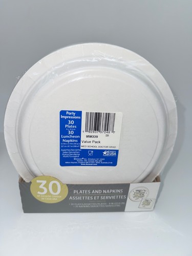 Graduation FINALLY PhinisheD Party 9" Plates & Napkins-30 of Each (choose Set) - Picture 5 of 7