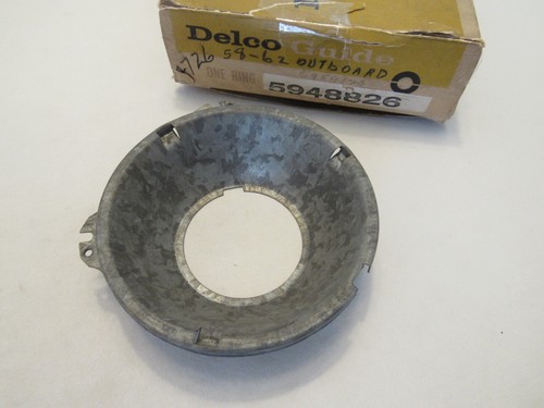 NOS 1958-66 Chevy Corvette Chevelle SS Impala LH Headlight Lamp Ring GM 5948826 - Picture 2 of 8