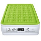 Twin Size Air Mattress with Built in Pump Raised Single Inflatable Bed Blow u...