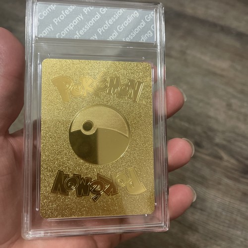 Pokemon Charizard-GX *RARE* Gold Foil Fan Art Textured Card 2019 #SV49 - Bild 8 von 8