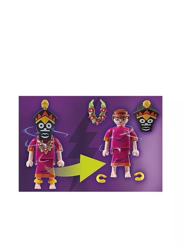 Playmobil 70707 Scooby Doo! Adventure Witch Doctor Toy Playset 46pc NEW - Picture 6 of 6