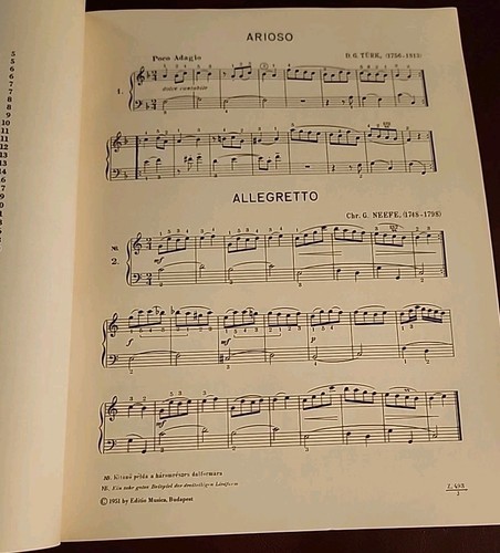 Könignyű Zongoramuzsika (música de piano fácil) Edición Música Budapest 1969 - Imagen 5 de 8
