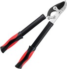 Lopper Heavy Duty Branch Cutter Tree Clippers with Compound Action, Black
