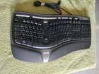 Microsoft Natural Ergonomic Keyboard 4000 V1.0 USB Wired Black Tested Working