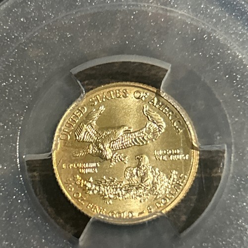 MS70 2016 American Eagle Bimetallic Set Silver $1 Gold $5 Eagle FDOI PCGS - Picture 7 of 7