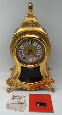 Neuenburger Pendule Zenith Tischuhr vergoldet