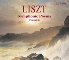 FRANZ LISZT ARPAD JOO - Liszt: Symphonic Poems, Complete - 5 CD - Import - Mint