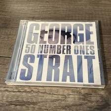50 #1's by Strait, George (CD, 2004) Country Music Double Disc