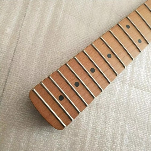 22 Bund gerösteter Ahorn Gitarrenhals 25,5" Kanada Ahorn Nitro für Suhr Style Teil - Bild 7 von 7