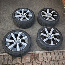 Genuine 17 Volvo Thias Alloy Wheels Set - Fits V60 / S60 XC60