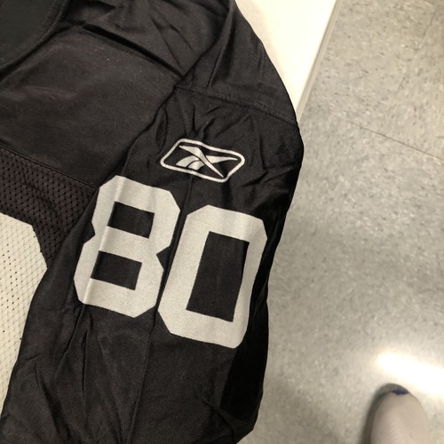Jerry Rice #80 Oakland Raiders Jersey Men's L Black Reebok NFL Equipment - Picture 10 of 13