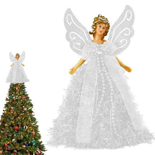 Weihnachtsstatue-Anhänger, Weihnachtsstatue mit Fliegendem , Fee, Weih3394 - Bild 7 von 7