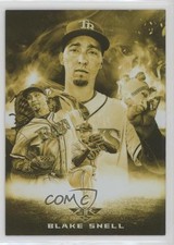 2020 Topps Fire Smoke and Mirrors Gold Minted Blake Snell #SM-1