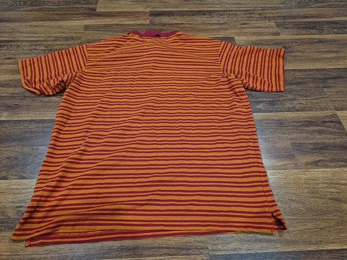 Colombia Sportswear Omni-Wick rot gelb gestreiftes Poloshirt Herren Größe 2XL - Bild 3 von 4