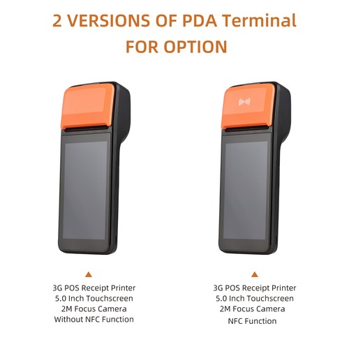 Handheld POS Receipt Printer For 8.1 1D/2D Barcode Scanner PDA Terminal - Picture 6 of 9