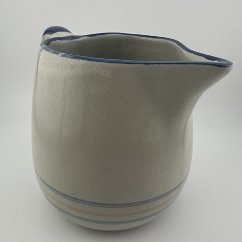 Brocca sciroppo cremoso Louisville vintage in gres 4,5" bandane maiali preziosi - Foto 8 di 11