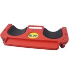 Rolling Knee Protection Pad with Wheels Built in Foam Padded Creeper Platform 