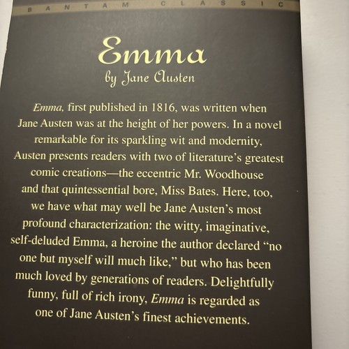 Emma by Jane Austen (1984, Mass Market) - Bild 2 von 4
