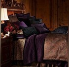 Ralph Lauren Socialite Jewel Tones Red Yellow Purple Paisley Queen Sz Bed Skirt