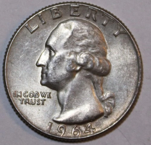 1964-D Washington Quarter - Extra Fine - #1746EA