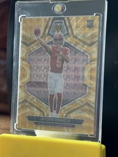 2024 Panini Mosaic - Rookies Jayden Daniels #302 Reactive Yellow Mosaic Prizm