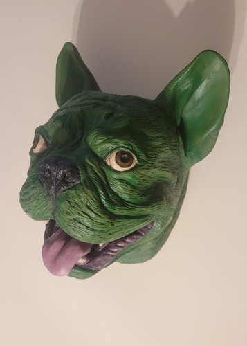 Life size French bulldog sculptures, 4 colours. - Picture 8 of 29
