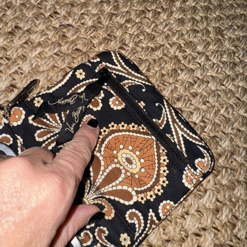 Vera Bradley Cocoa Purse With Wallet And Change Purse - Picture 8 of 12