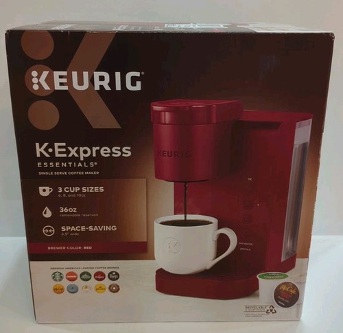 NEU im Karton - Keurig K-Express Essentials Pod Kaffeemaschine - rot Einzelportion