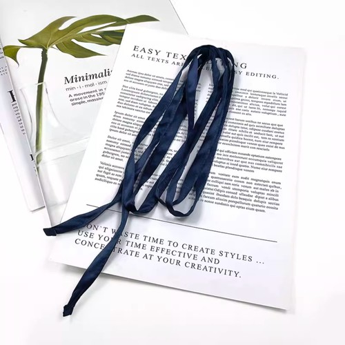 Lady Faux Silk Satin Belt Waistband Skinny Accessory Rope Robe Dress Shirt Multi - Picture 20 of 25