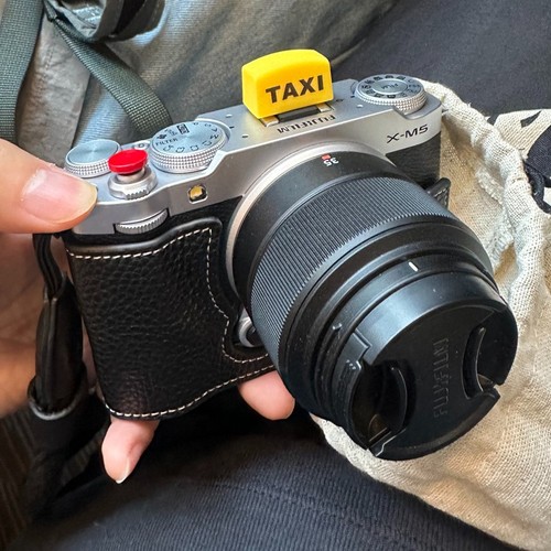 Handgefertigte Echtleder Kamera Halb Abdeckung Etui Schutz Basis für Fujifilm X-M5 - Bild 9 von 23