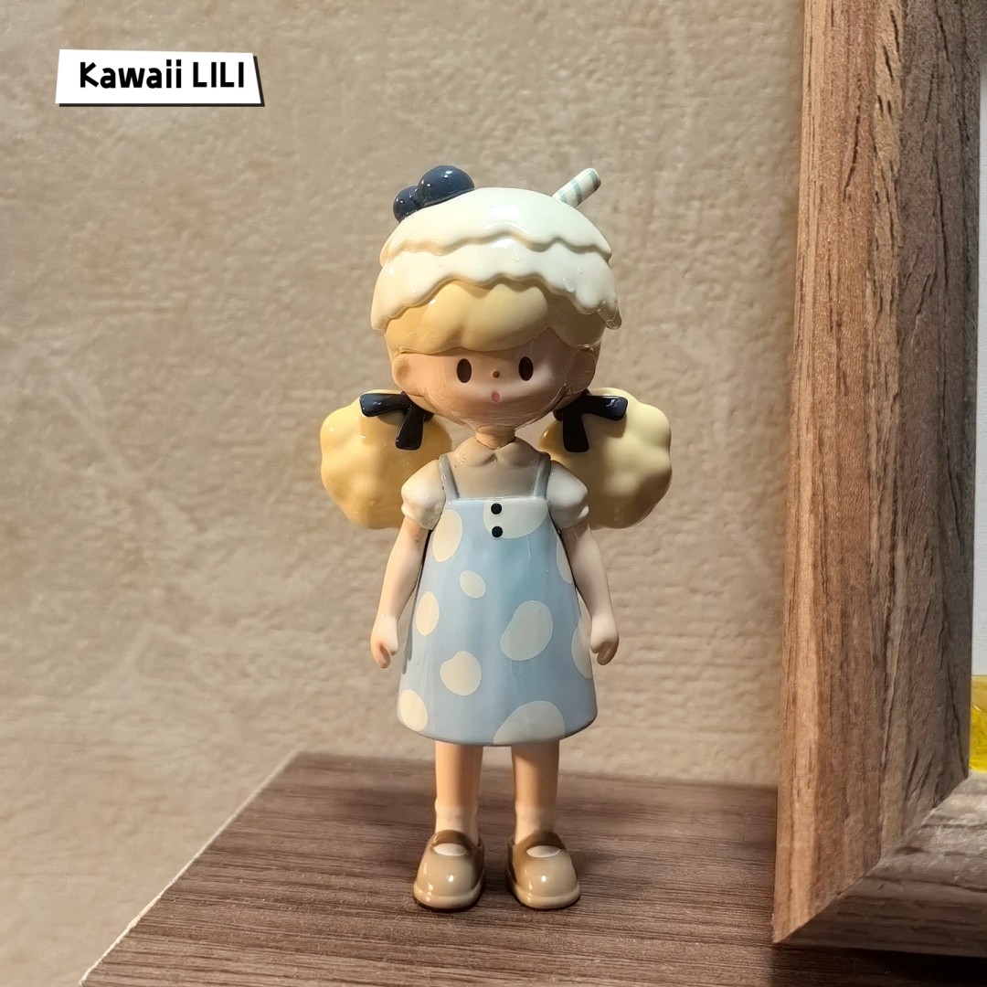 F.UN Molinta Blueberry Yogurt Limited Edition Figure Art Toy Gift Mini Doll 7cm
