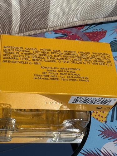 FENDI MINIATURE 👒 FAN DI FENDI 👒 L EAU DE PARFUM - Imagen 6 de 9