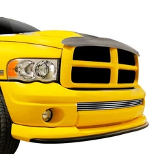 For Dodge Ram 1500 02-05 Bumper Grille 1-Pc Chrome Polished 8x6 mm Horizontal