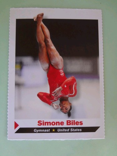 Simone Biles 2014 Sports Illustrated for Kids Series 5 card #292