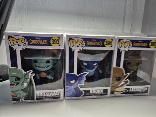 Funko Pop! Paquete Gargolyes 393.394.395 Broadway Lexington Bronx Disney - Imagen 1 de 22