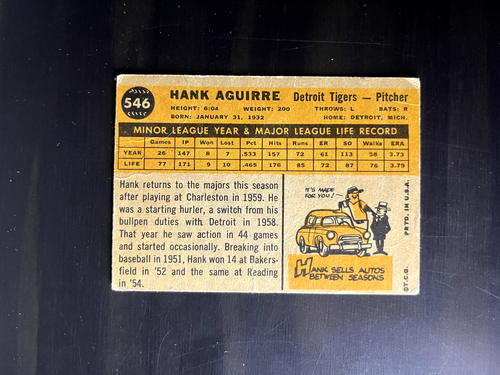 1960 Topps Baseball #1-572.  You-Pick.  Complete-Your-Set.  Low Shipping. - Picture 121 of 123