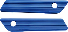 Arlen Ness Saddlebag Latch Covers Blue #03-604
