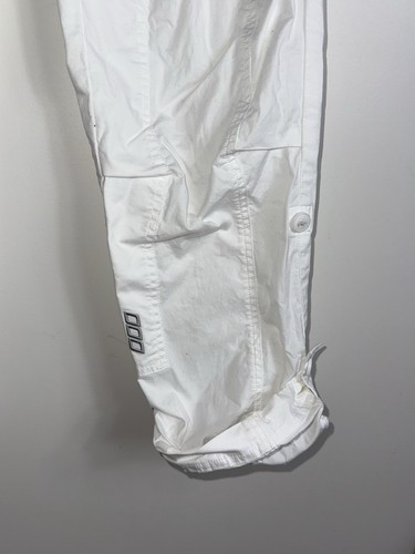 Lorna Jane Flashdance Pants Size XS White With Grey Trim Like New Worn Once - Picture 2 of 8