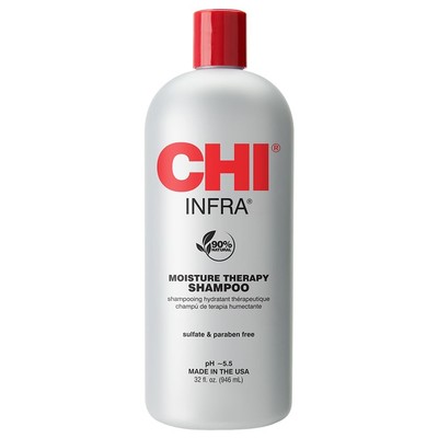 CHI Infra Shampoo, Gently Cleanses Scalp & Hair, Hydrating & Nourishing For... 