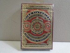 HIGH VICTORIAN THEORY 11 PLAYING CARDS RED BRAND NEW SEALED  USA CASINO QUAILTY