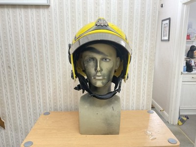 Feuerwehrhelm MSA 2 Stipe (Größe L verstellbar) Visor & Schutzbrille (2)
