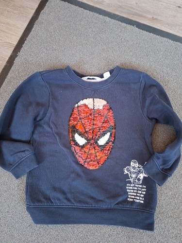 H&m 110 116 Spider Man Pulli Pullover Wedepaietten Marvel Avengers Top
