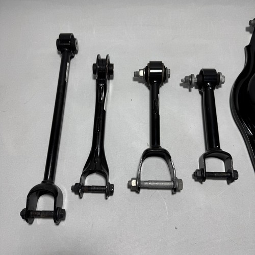 π2017-2023 TESLA MODEL 3 Y REAR LEFT DRIVER SUSPENSION CONTROL ARM SET OF 5 OEM - Picture 13 of 21