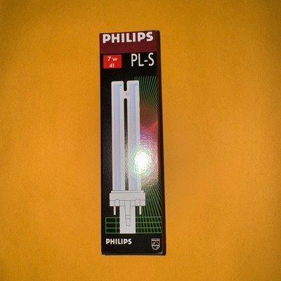 PHILIPS PL-S 7W 41 COMPACT FLUORESCENT LAMP