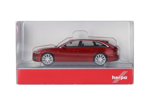 HERPA, AUDI A6 Avant rosso metallizzato, 1/87,  HER430647-005 - Foto 5 di 5